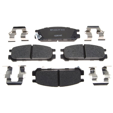 R/M Brakes BRAKE PADS OEM OE Replacement Metallic Includes Mounting Hardware MGD471MH